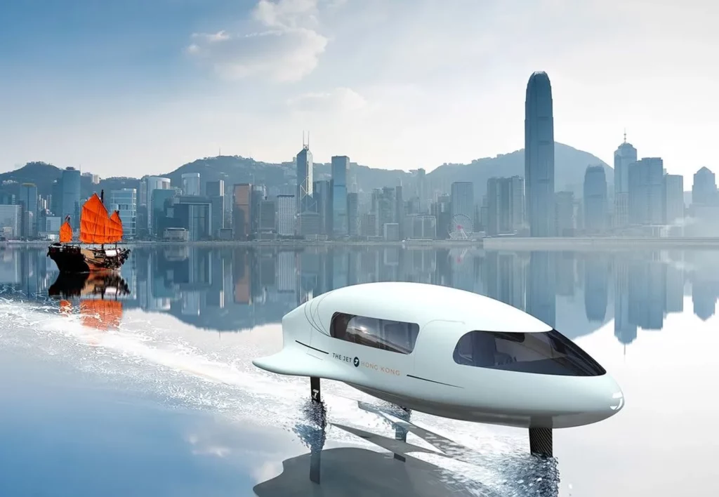 Prototype de yacht zéro émission illustrant l’innovation et le design dans le sustainable yachting