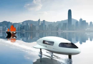 Prototype de yacht zéro émission illustrant l’innovation et le design dans le sustainable yachting