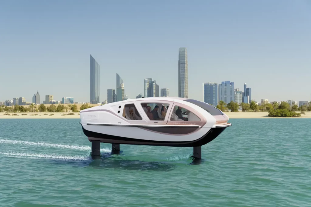SeaBubbles X-Pearl boat illustrates the role of design in performance and innovation in sustainable yachting