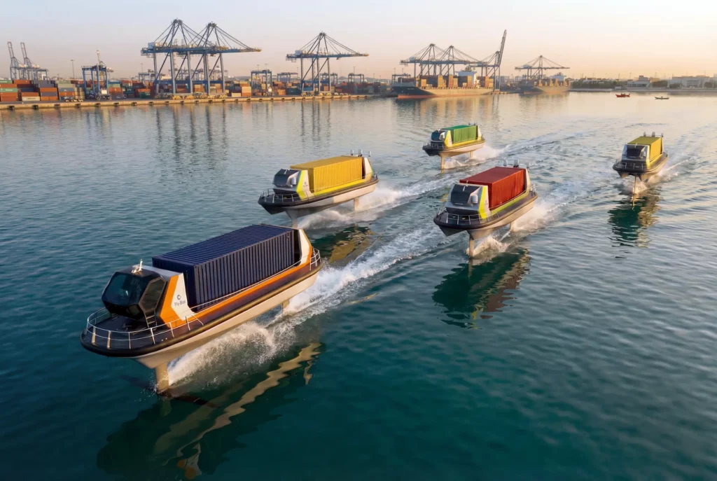 Fly-Box Tech boats illustrating technological innovation and new uses for sustainable yachting