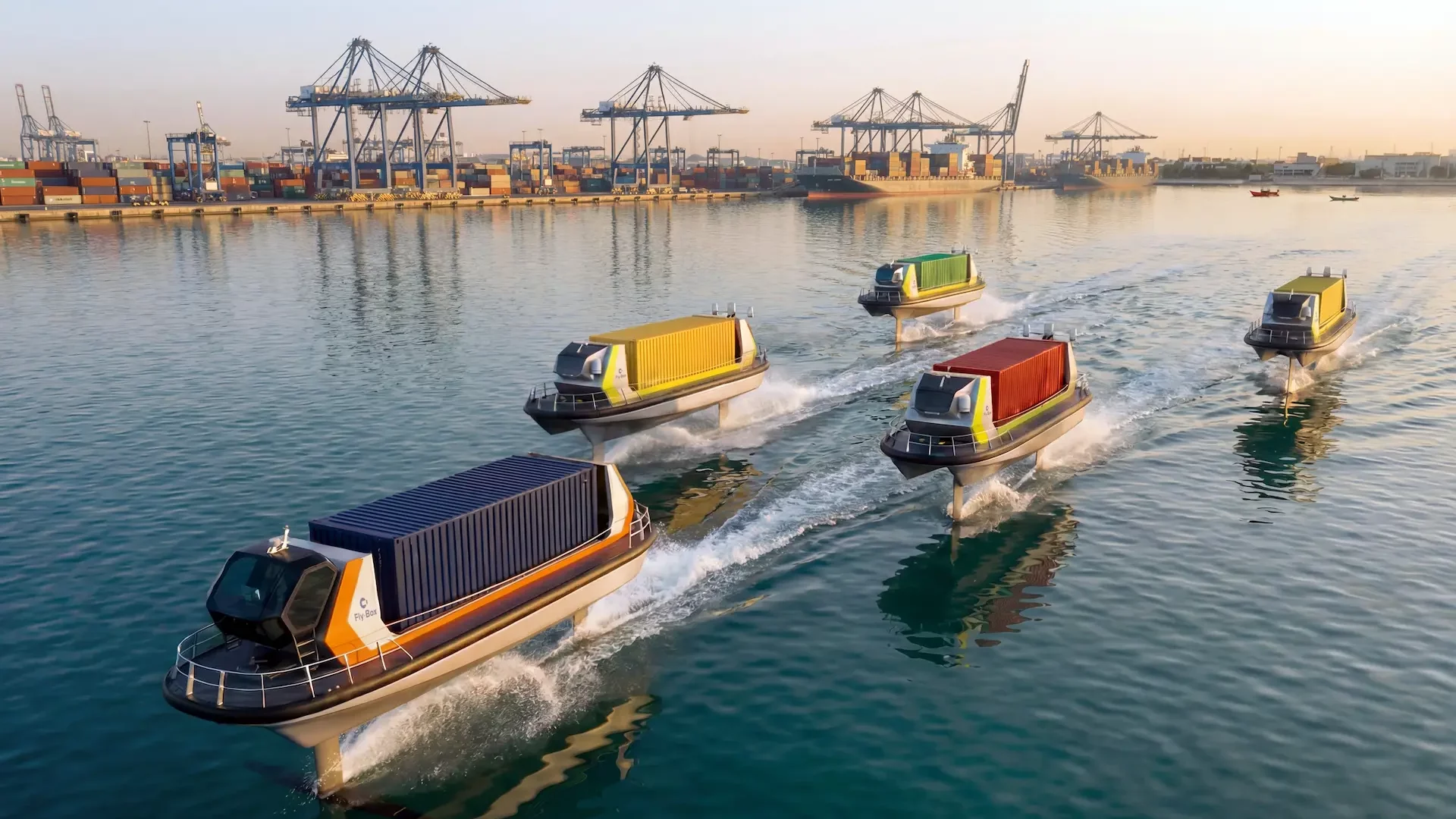 Fly-Box Tech boats illustrating technological innovation and new uses for sustainable yachting