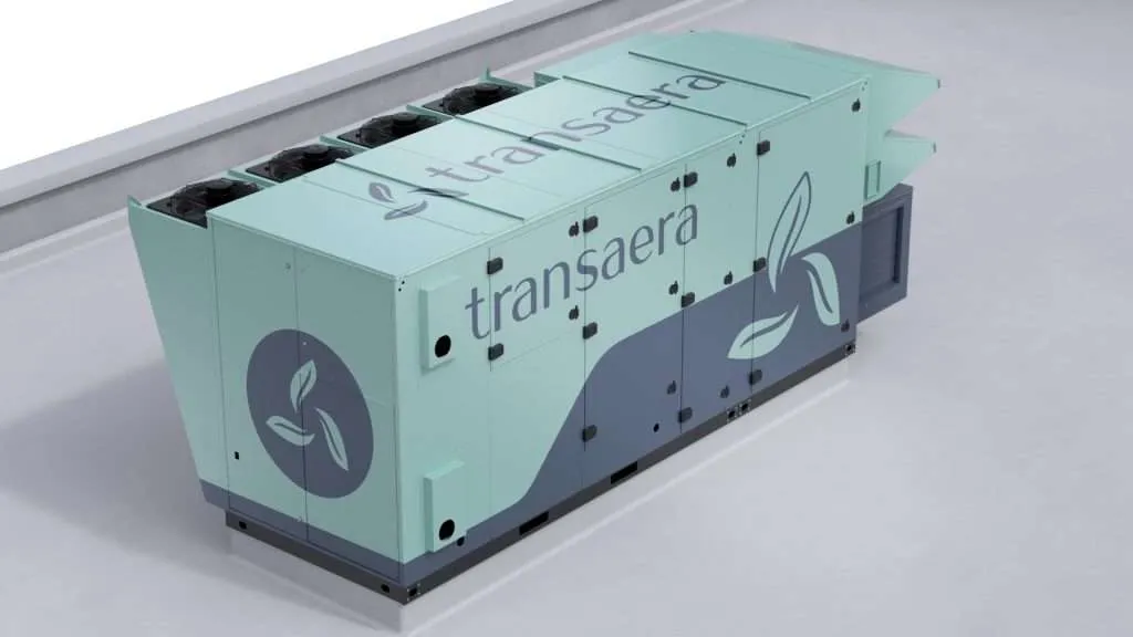 Transaera air dehumidification system improving thermal comfort in hot and humid climates.